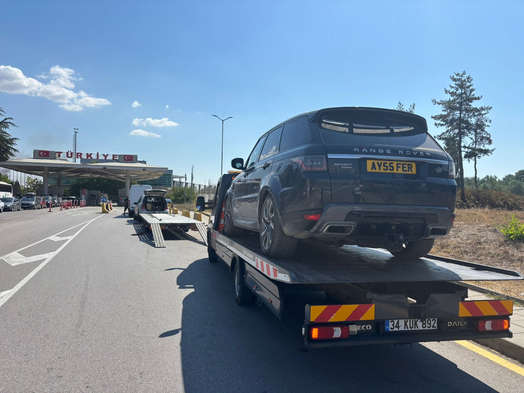 Türkiye Kuzey Makedonya Oto Kurtarıcı